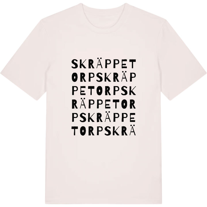 Skräppetorp ordlek t-shirt – t-shirt från PinShirt