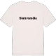 Skrävsmåla fetstil t-shirt