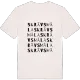 Skrävsmåla ordlek t-shirt