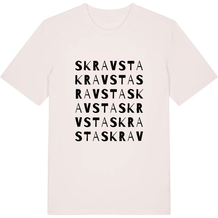 Skravsta ordlek t-shirt – t-shirt från PinShirt