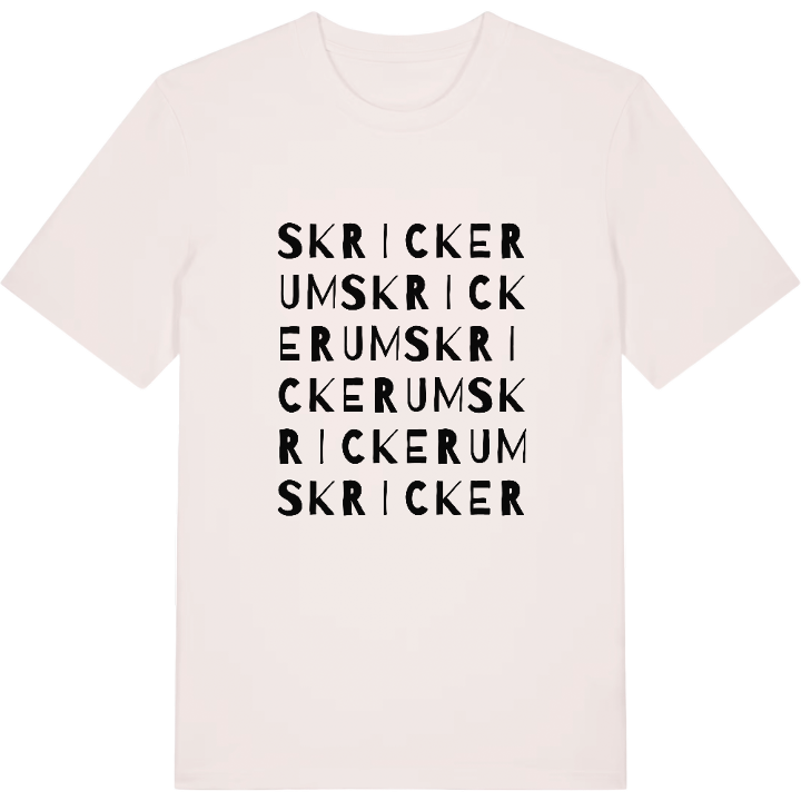 Skrickerum ordlek t-shirt – t-shirt från PinShirt