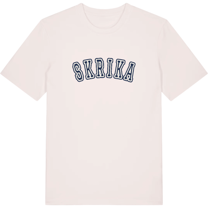 Skrika college t-shirt – t-shirt från PinShirt
