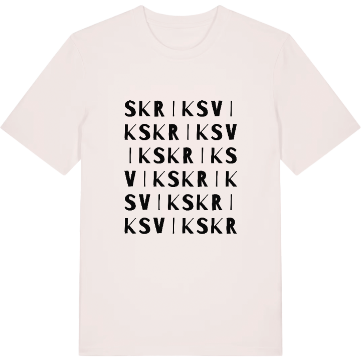 Skriksvik ordlek t-shirt – t-shirt från PinShirt