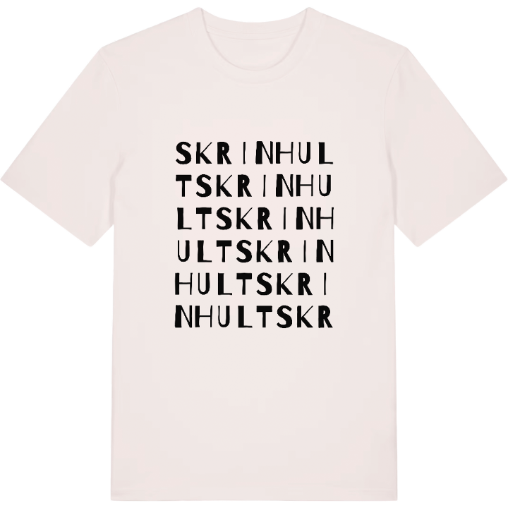 Skrinhult ordlek t-shirt – t-shirt från PinShirt