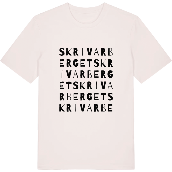 Skrivarberget ordlek t-shirt – t-shirt från PinShirt