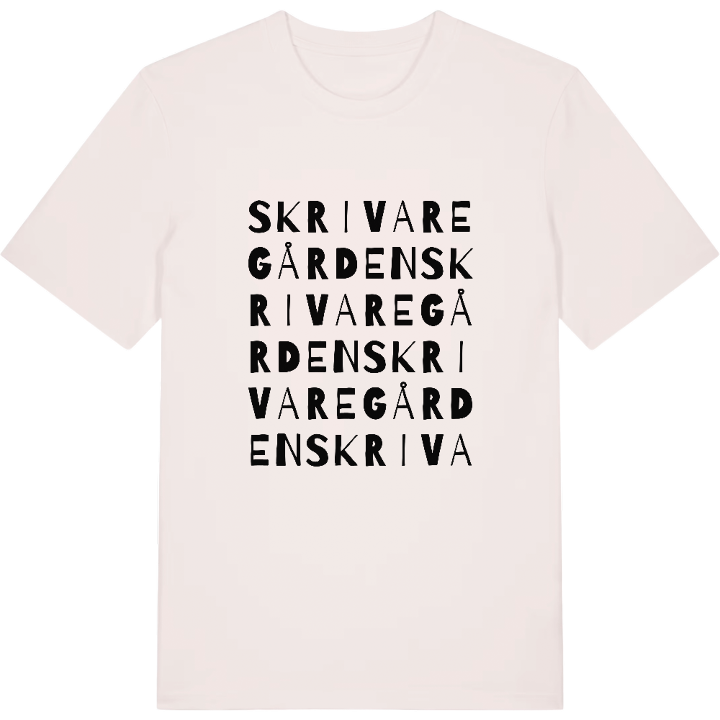 Skrivaregården ordlek t-shirt – t-shirt från PinShirt