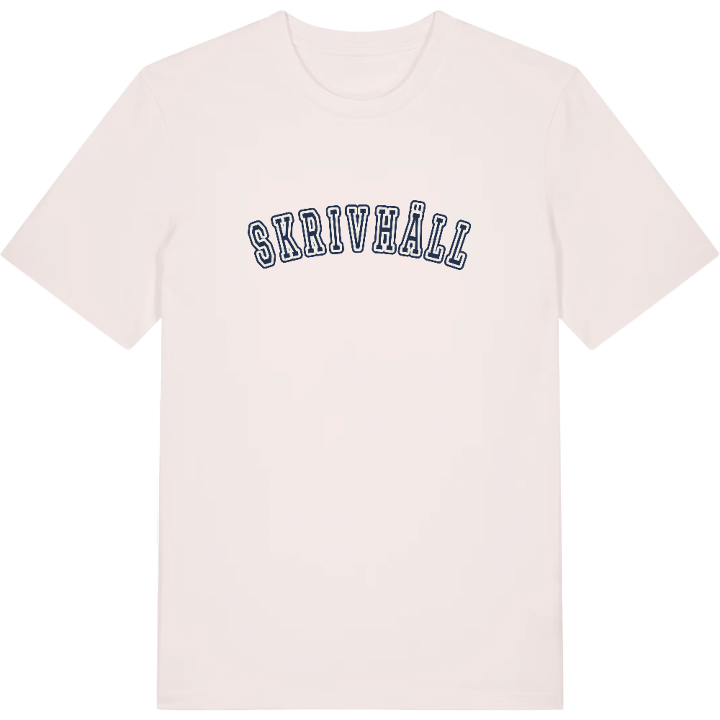 Skrivhäll college t-shirt – t-shirt från PinShirt