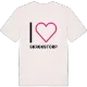 Jag älskar Skrokstorp t-shirt stort tryck