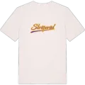 Skröperöd baseball t-shirt