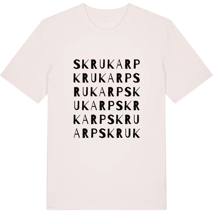 Skrukarp ordlek t-shirt – t-shirt från PinShirt