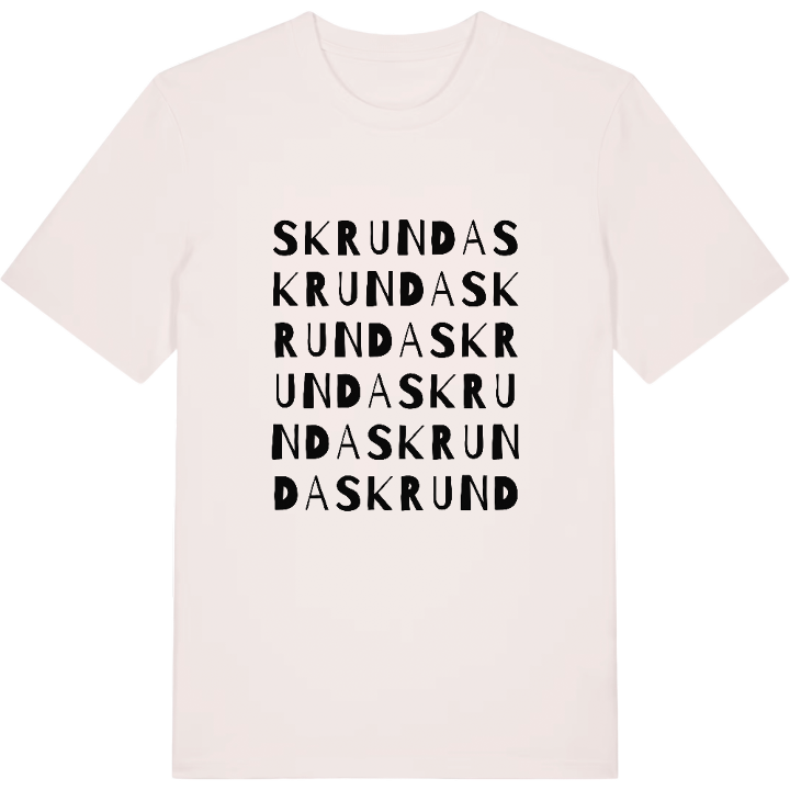 Skrunda ordlek t-shirt – t-shirt från PinShirt