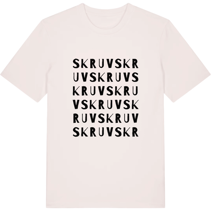 Skruv ordlek t-shirt – t-shirt från PinShirt