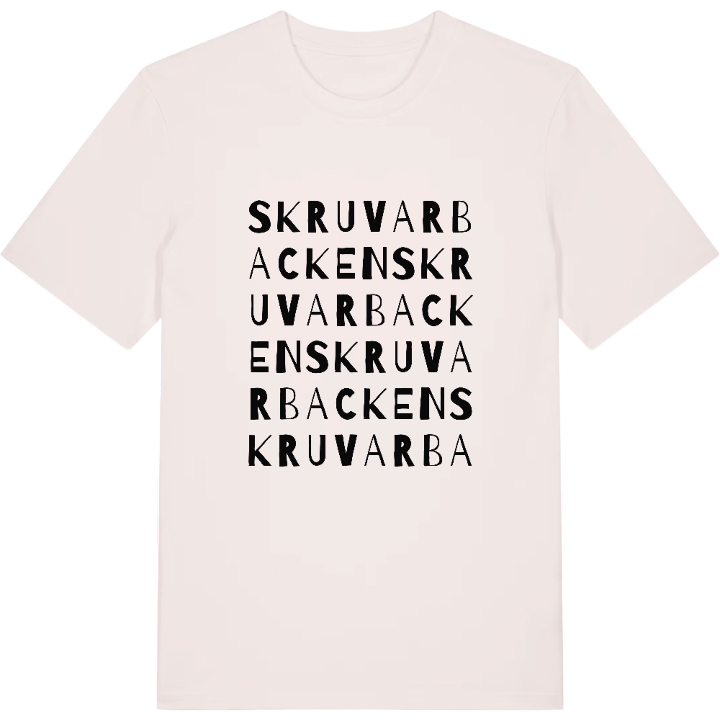 Skruvarbacken ordlek t-shirt – t-shirt från PinShirt
