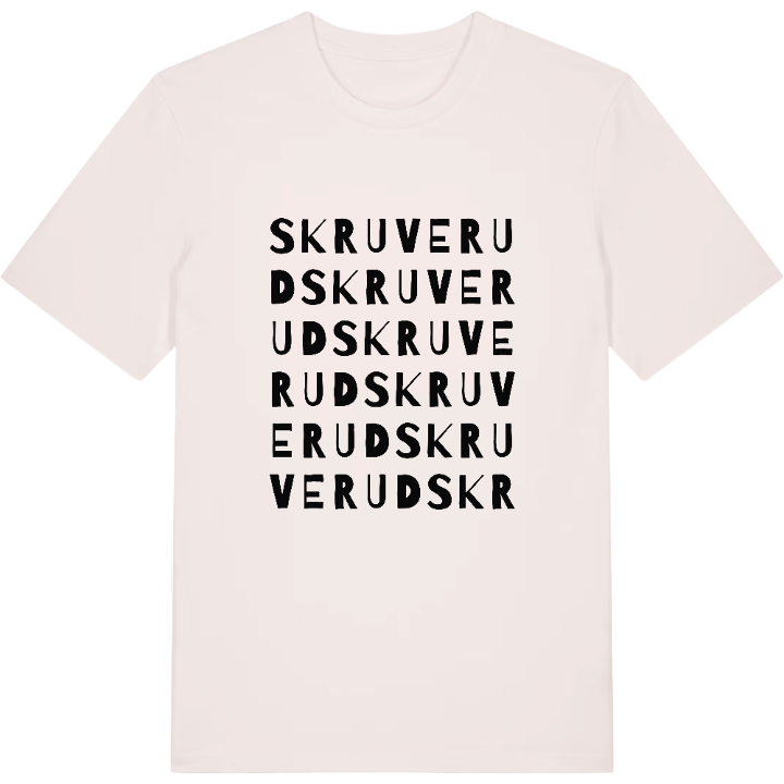 Skruverud ordlek t-shirt – t-shirt från PinShirt