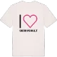 Jag älskar Skruvshult t-shirt stort tryck
