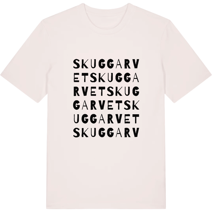 Skuggarvet ordlek t-shirt – t-shirt från PinShirt