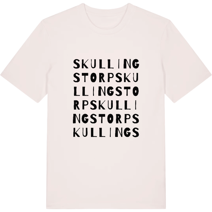 Skullingstorp ordlek t-shirt – t-shirt från PinShirt