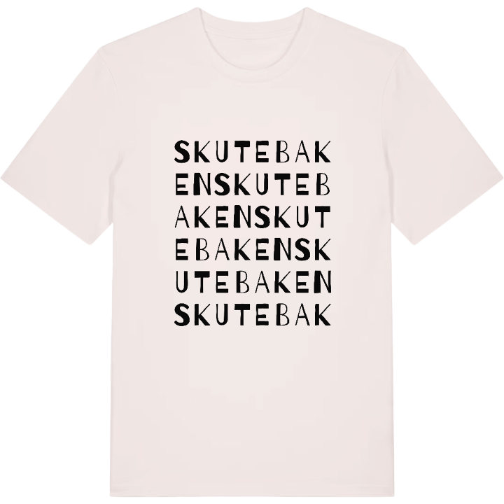 Skutebaken ordlek t-shirt – t-shirt från PinShirt