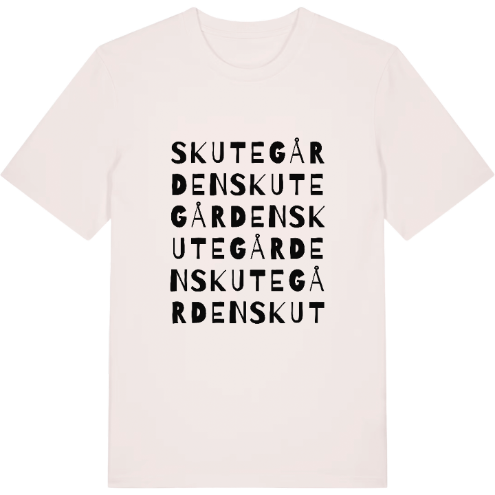 Skutegården ordlek t-shirt – t-shirt från PinShirt