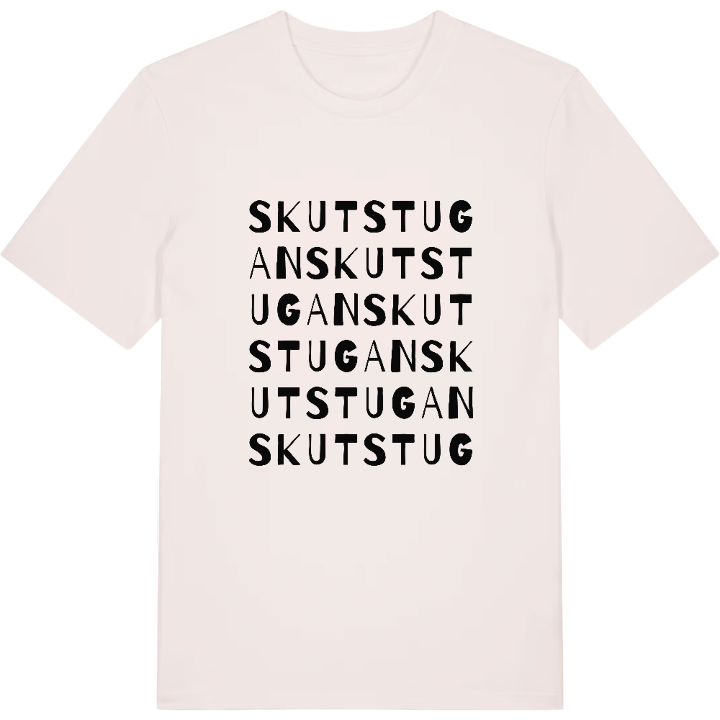 Skutstugan ordlek t-shirt – t-shirt från PinShirt