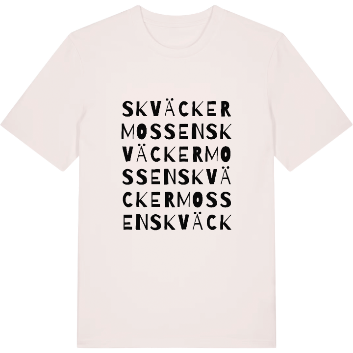 Skväckermossen ordlek t-shirt – t-shirt från PinShirt