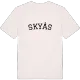 Skyås böjd t-shirt