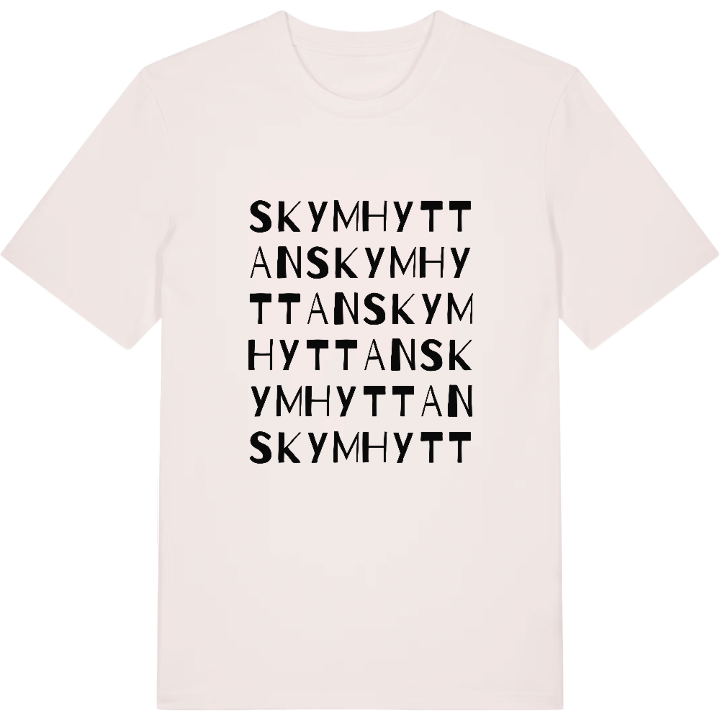 Skymhyttan ordlek t-shirt – t-shirt från PinShirt