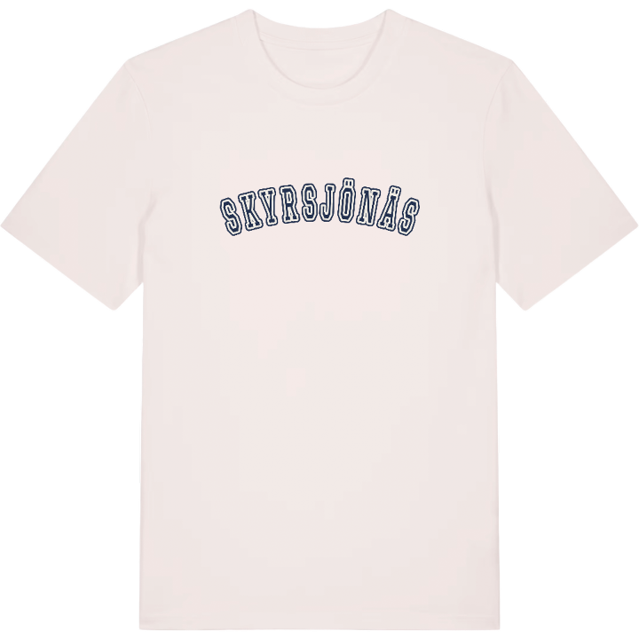 Skyrsjönäs college t-shirt – t-shirt från PinShirt
