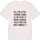 Skyrups herrgård ordlek t-shirt