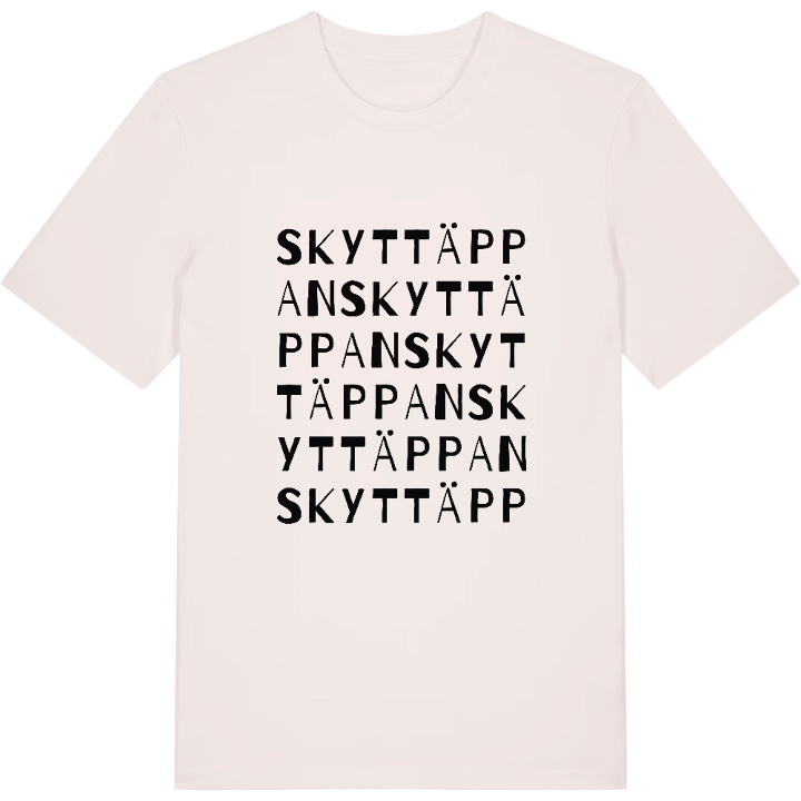 Skyttäppan ordlek t-shirt – t-shirt från PinShirt