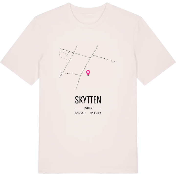 Skytten karta t-shirt – t-shirt från PinShirt
