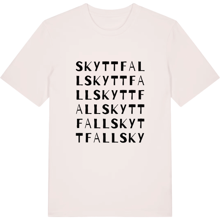 Skyttfall ordlek t-shirt – t-shirt från PinShirt