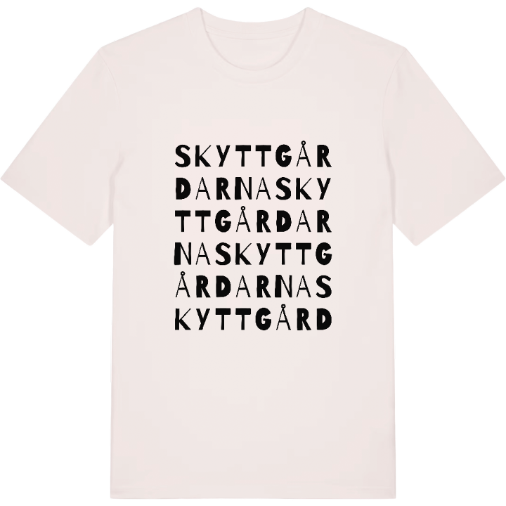 Skyttgårdarna ordlek t-shirt – t-shirt från PinShirt