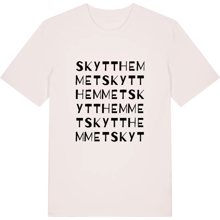 Skytthemmet ordlek t-shirt – t-shirt från PinShirt