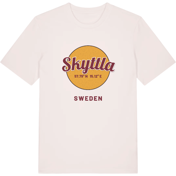 Skyttla cirkel t-shirt – t-shirt från PinShirt