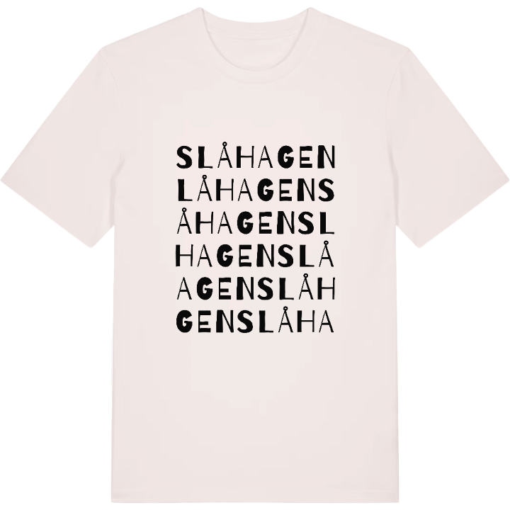 Slåhagen ordlek t-shirt – t-shirt från PinShirt