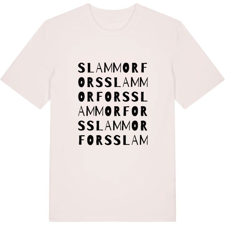 Slammorfors ordlek t-shirt – t-shirt från PinShirt