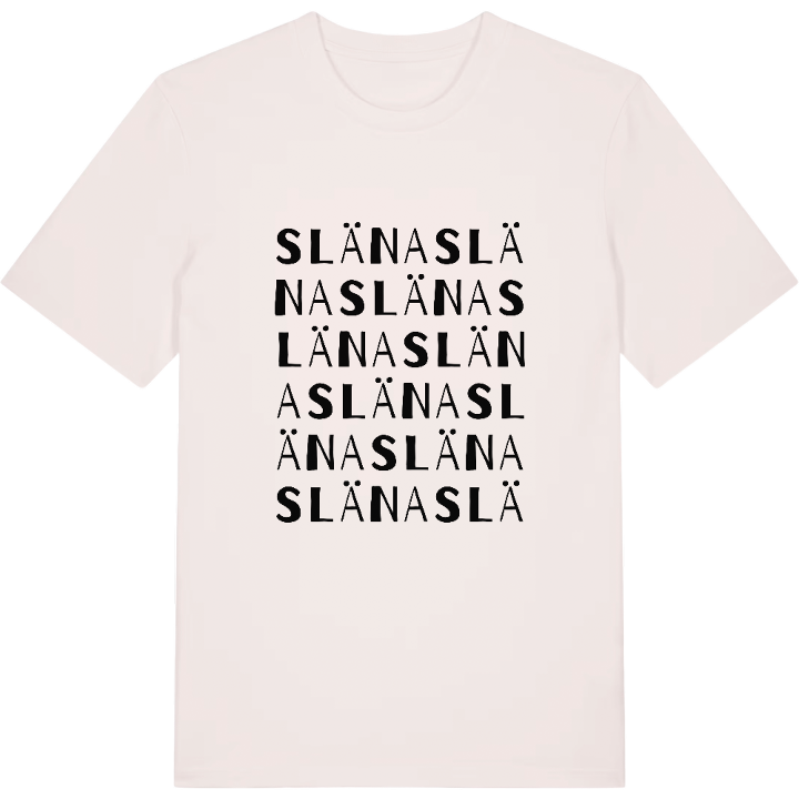 Släna ordlek t-shirt – t-shirt från PinShirt