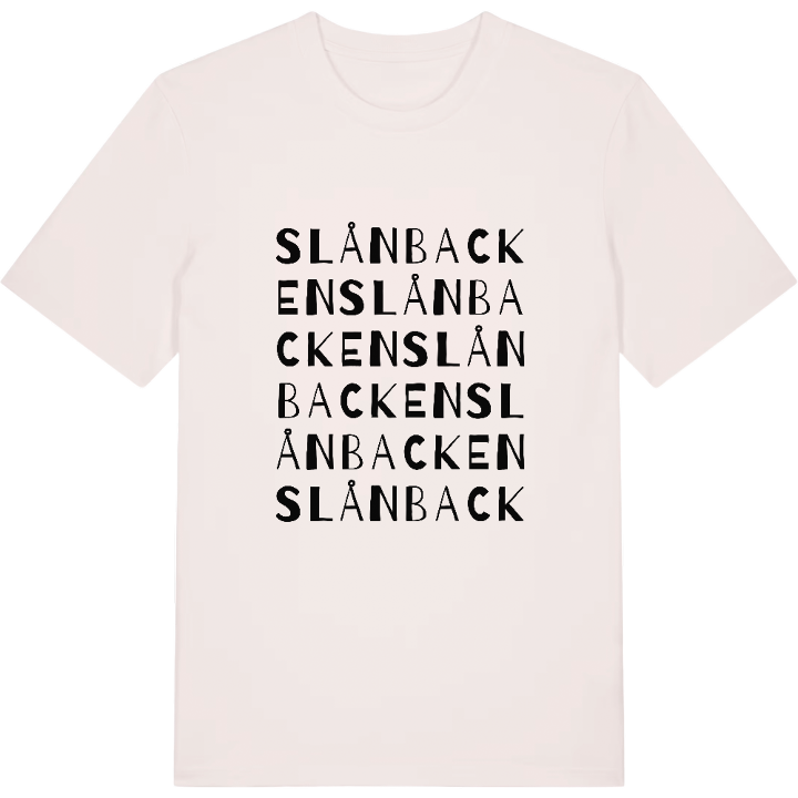 Slånbacken ordlek t-shirt – t-shirt från PinShirt