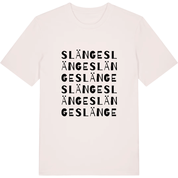 Slänge ordlek t-shirt – t-shirt från PinShirt