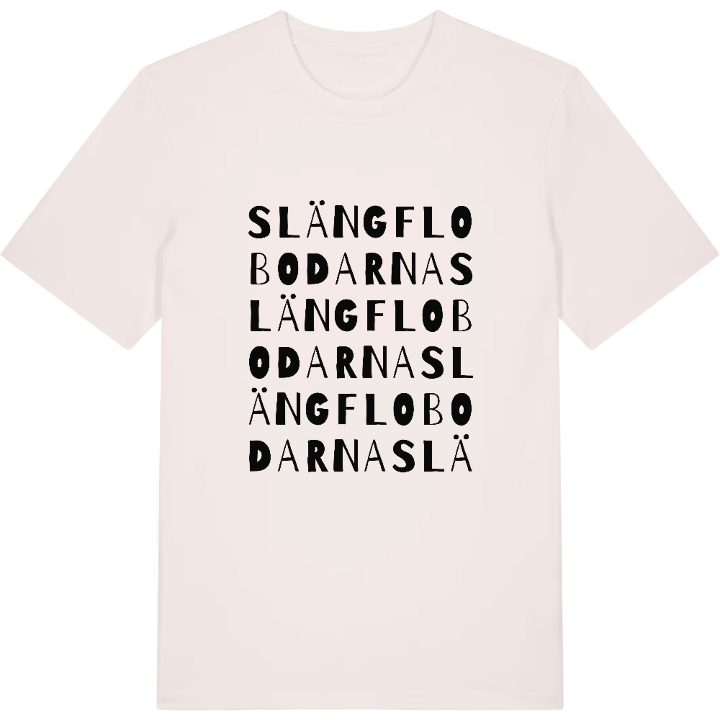 Slängflobodarna ordlek t-shirt – t-shirt från PinShirt