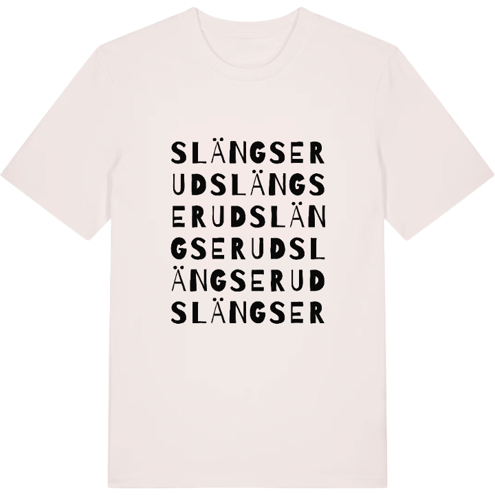 Slängserud ordlek t-shirt – t-shirt från PinShirt
