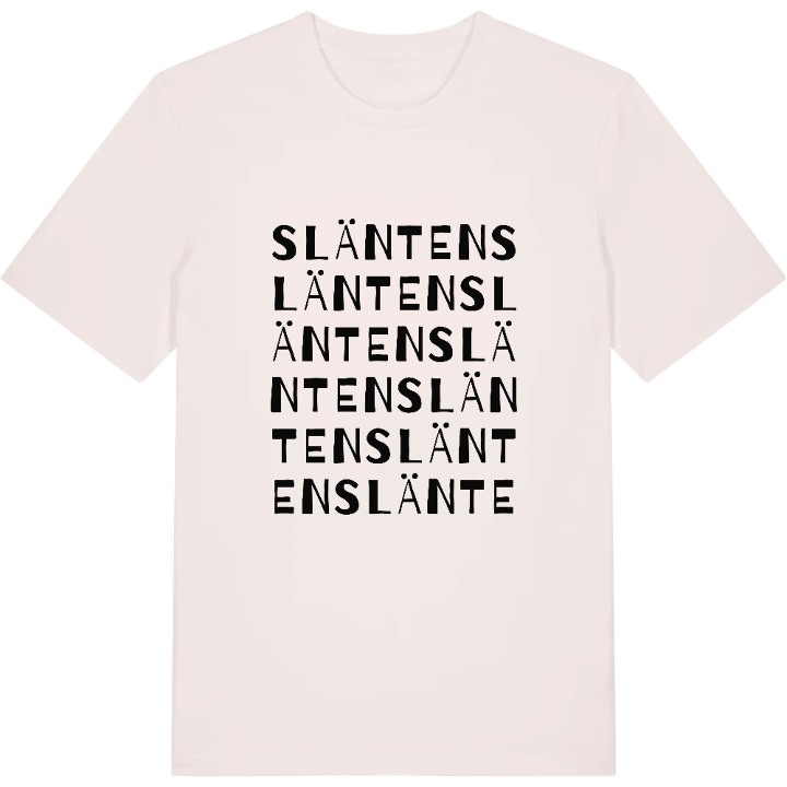 Slänten ordlek t-shirt – t-shirt från PinShirt
