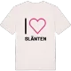 Jag älskar Slänten t-shirt stort tryck