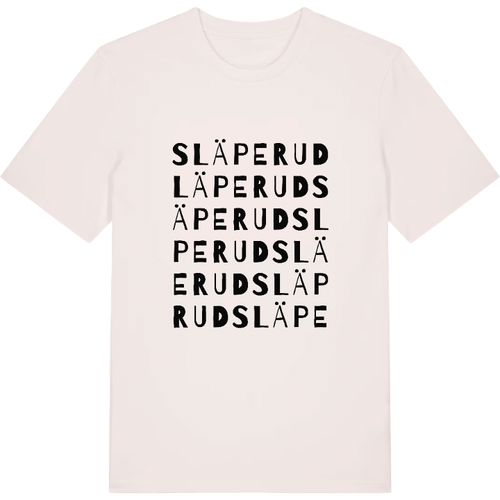 Släperud ordlek t-shirt – t-shirt från PinShirt
