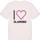 Jag älskar Slarsbo t-shirt stort tryck