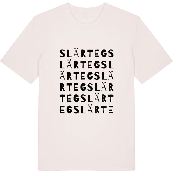 Slärteg ordlek t-shirt – t-shirt från PinShirt