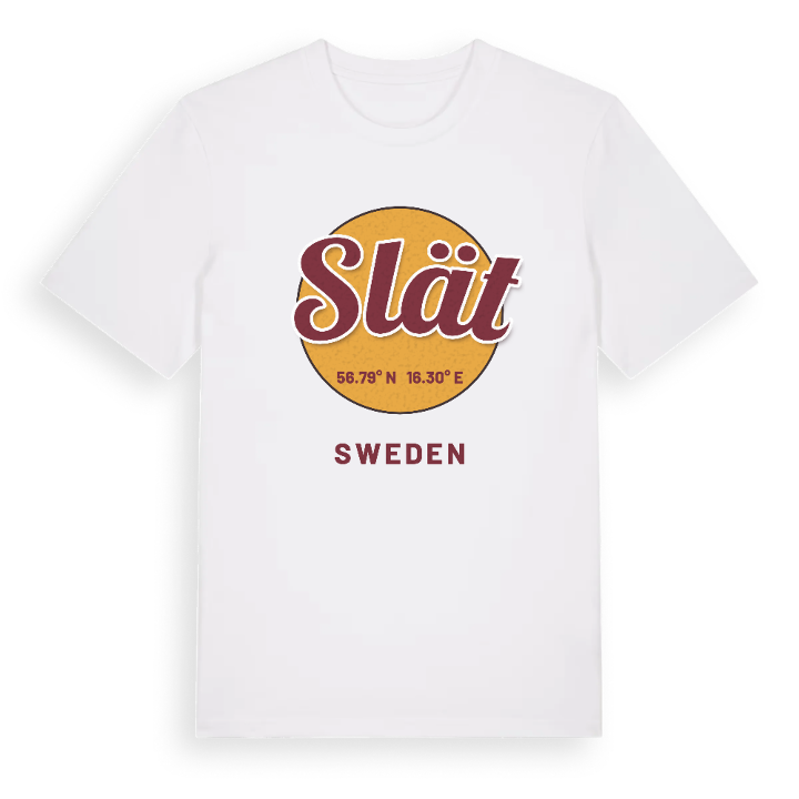 Slät cirkel t-shirt – t-shirt från PinShirt