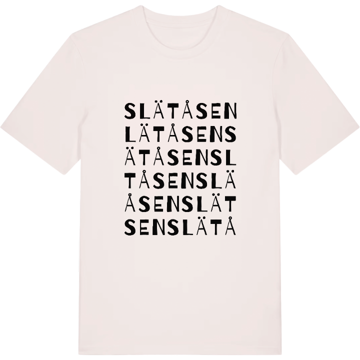 Slätåsen ordlek t-shirt – t-shirt från PinShirt