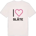 Jag älskar Släte t-shirt stort tryck